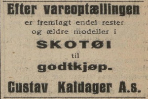 Bilde av Gustav Kaldager - klær og skotøy